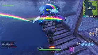 Search between three boats! Fortnite week 8 challenge