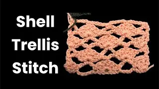 Crochet // Shell Trellis Sitch