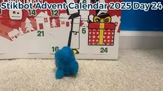 Stikpet Party: Stikbot Advent Calendar 2025 Day 24 #stikbot #stikpet #adventcalendar #stikpenguin 