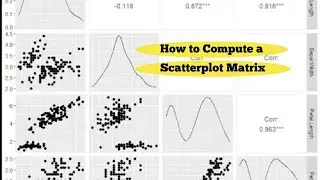 How to Compute a Correlation Matrix and Its Scatterplot in R: A Step by Step Guide