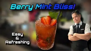 Berry Mint Bliss: The Ultimate Strawberry Mojito Mocktail You&rsquo;ll Love!