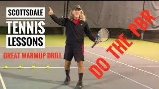 One Minute Tennis Tip - Tennis Drill - Improve your Forehand Like This!
