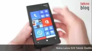 Nokia Lumia 920 İncelemesi