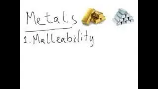 Metals, Nonmetals and Metalloids