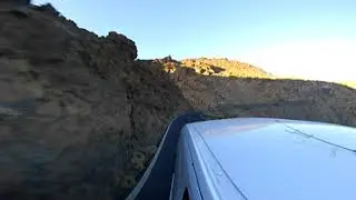 360 view of Mount Teide national part tenerife by car