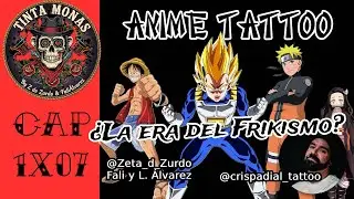 TINTA MONAS 1x07⚡ANIME TATTOO 🙈