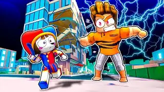 Aku Jadi Gergasi Untuk Makan Pomni!!! (Roblox Malaysia)