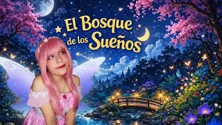CUENTACUENTOS PARA DORMIR 🌌✨EL BOSQUE DE LOS SUEÑOS🌕 | FLORA EL HADA LECTORA 🧚‍♀️🌸