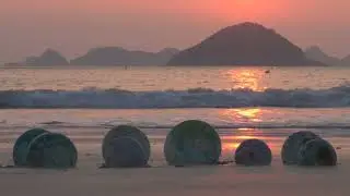 The Ocean's Blue Teardrops 藍眼淚 | Interactive Ceramic, Land Art | 2024