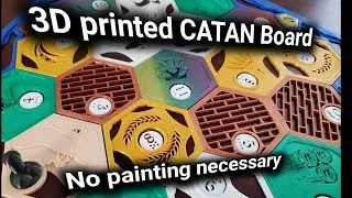 Catan 3D Printed