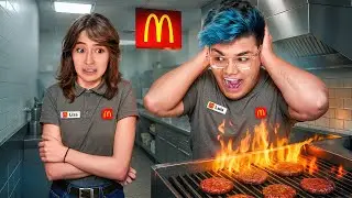 TRABAJAMOS en un MCDONALD'S 😱🍔 | Zona Fugaz