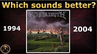 MEGADETH (original vs. remix) Youthanasia メガデス