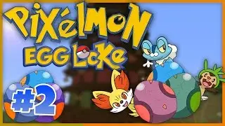 Pixelmon Egglocke - Ep 2 - EV Training Eggsercise! (Pixelmon 5.0.0)