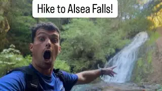 Hike to Alsea Falls Oregon! Family friendly