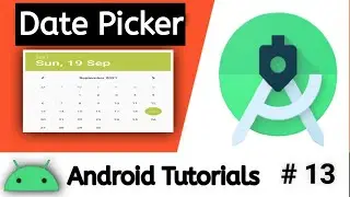 How to Create Date Picker  In Android Studio || Developer Deepak || Android Tutorials #13