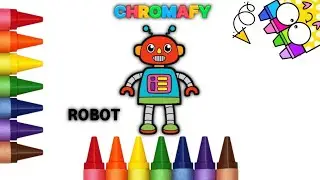Vibrant Robot Coloring Unleash Your Inner Artist