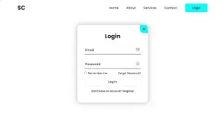 Login and Register System Tutorial: HTML, CSS, and JavaScript for Beginners
