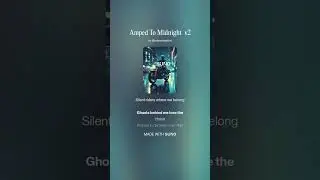 Amped To Midnight ( ninja style metal aggrotech hardstyle dnb night ride rush racing music)