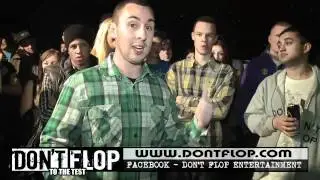 ELZ VS BRIGGZY | Don't Flop Rap Battle
