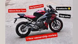 One Year Ownership Review Aprilia RS457. Total Service Cost. Issues faced. RS457 Top Speed.