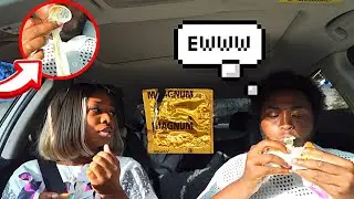 PUTTING A &ldquo;USED RUBBER&rdquo; IN MY GAY FRIENDS FOOD! *HE FLIPPED*