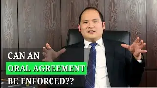 Can An Oral Agreement Be Enforced Legally?