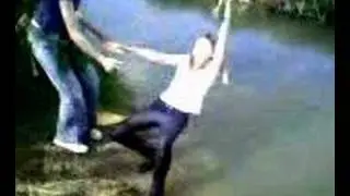 the river