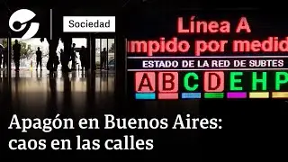 CAOS EN LA CIUDAD: un APAGÓN dejó sin luz a MÁS DE 600.000 USUARIOS