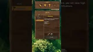 Valheim: How to craft Stone axe and Hammer #valheim #shorts #howto