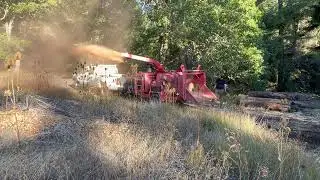 2007 Morbark M15 Tornado Chipper final test