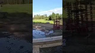 Fast Build! Sawmill Base + Sawdust Collector in Seconds 🚜🪵 #Shorts