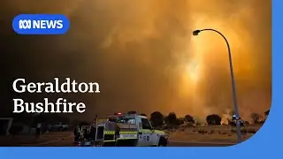 Homes under threat as bushfire bears down on Geraldton | ABC NEWS