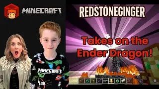 Redstone Ginger Takes on the Ender Dragon
