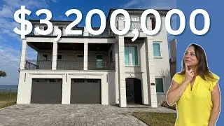 Luxury 3 million dollar home | Waterfront Home For Sale in Florida | Luxury Florida Home Tour