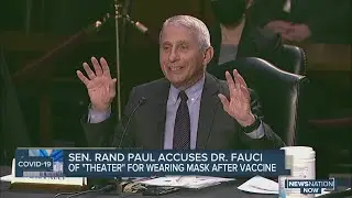 Sen. Rand Paul accuses Dr. Fauci of 'theater' for wearing mask after vaccine