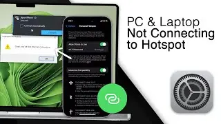 How To Fix PC & Laptop Not Connecting To iPhone Hotspot! [5 FIXES]
