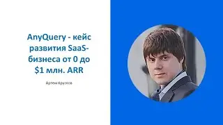 AnyQuery - кейс развития SaaS-бизнеса от 0 до $1 млн ARR