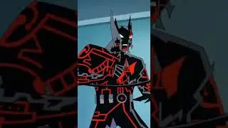 Inside Batman Beyond Suit #batman #batmanbeyond