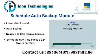 Tally Schedule Auto Backup Module