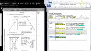 Bracing calculations
