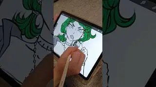 Senritsu no Tatsumaki #tatsumaki #onepunchman #art #artist #painting #drawing #anime #line #tsundere