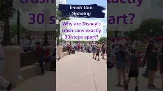 Walt Disney World Fact, Trash Can