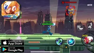 Megaman X Dive 3D | Android/iOS Gameplay | Download