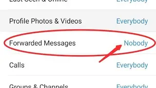 how to off forwarded message in telegram, forwarded message kaise off Karen Telegram mein