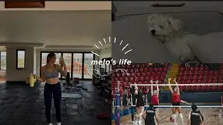 Voleybol hayatının neresinde Melda? Voleybol ve antrenmana doyduk🏐
