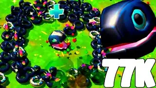 77,000+ SCORE WITH MAGNET TRICK PART.22 !? Dark Party King - Snake Rivals