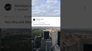 Central Park New York I Reviews4Fun #reviews #googlemaps #shorts