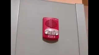 Fire Alarm Test in the 600 Building