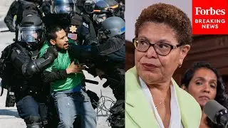 'Why Should A US Citizen Even Be Detained?' LA Mayor Karen Bass Tears Into Trump Admin's ICE Raids