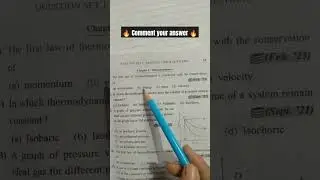Physics MCQ#12th#mcq#jee#neet#physics#hsc#cbse#thermodynamics#science#mcqrevision